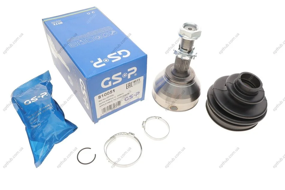 ШРКШ (зовнішній) Citroen C5/Jumpy/Fiat Scudo/Peugeot 308/508/Expert 07-(28x39x157) (One) UA63 GSP 810051 (фото 1)