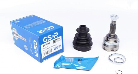 ШРУС (зовнишний) Opel Agila A (23x20x139x43T) (+ABS) UA63 GSP 844001