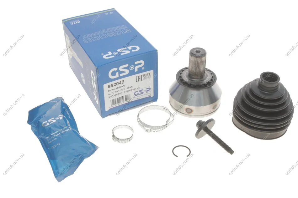 ШРКШ (зовнішній) Volvo S60/S80/V60/V70/XC60 2.0-3.0 d 06-18 (40x27z) (opt-om) GSP 862042 (фото 1)