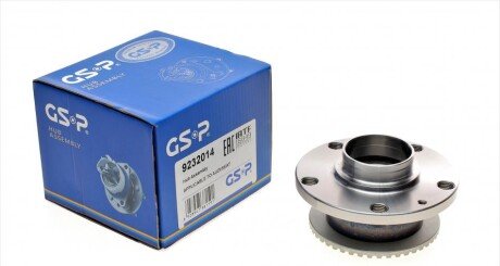 Підшипник маточини (задньої) Audi A4 1.6-3.0 TDI 00-08 UA63 GSP 9232014