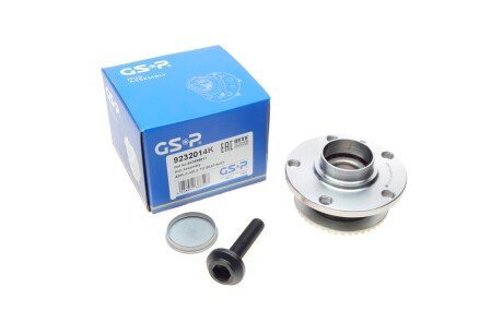 Підшипник маточини (задньої) Audi A4 1.6-3.0 TDI 00-08 (к-кт) UA63 GSP 9232014K