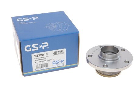 Підшипник маточини (задньої) VW Caddy 03-/Golf V/Skoda Octavia UA63 GSP 9232018