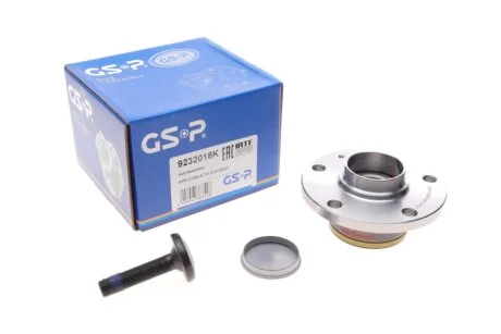 Подшипник ступицы (задний) VW Caddy 03-/Golf V/Skoda Octavia (+ABS) (к-кт) UA63 GSP 9232018K