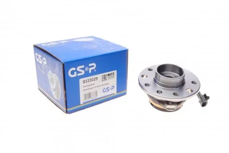 Підшипник маточини (передньої) Opel Astra G (+ABS) UA63 GSP 9333029