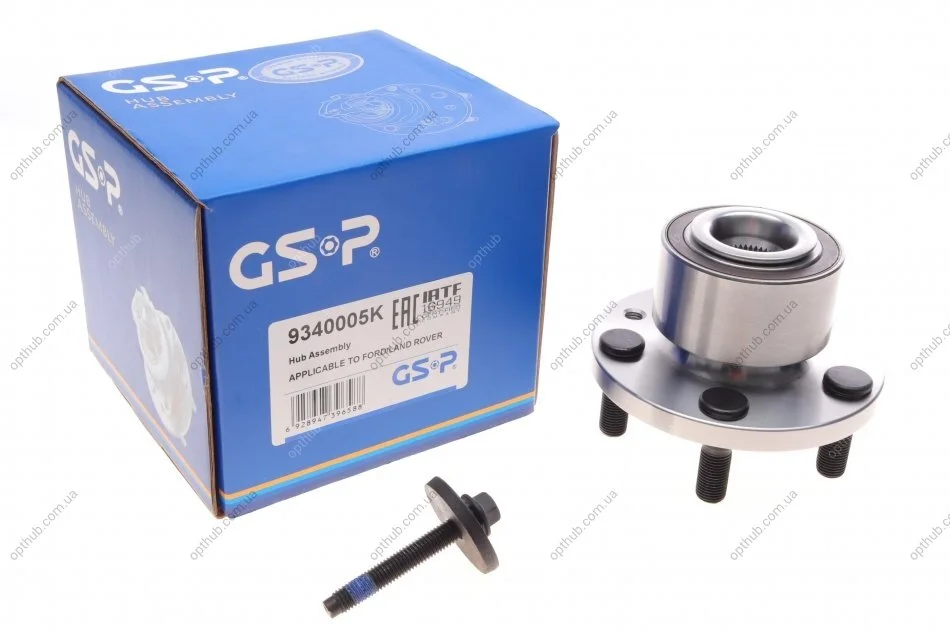 Підшипник маточини (передньої) Ford Galaxy 06-15/Land Rover Freelander 06-14(+ABS) UA63 GSP 9340005K (фото 1)