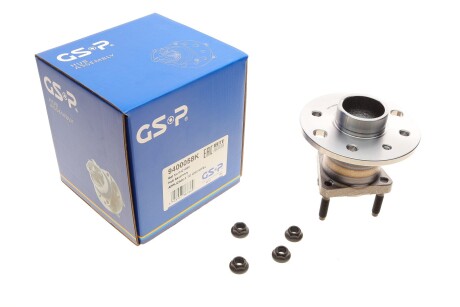 Підшипник маточини (задньої) Opel Combo 01- (К-кт c болтами і гайками) 4 отв. UA63 GSP 9400058K