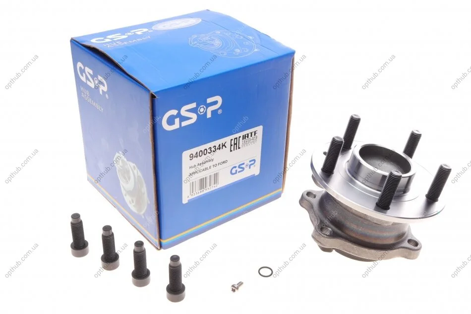 Підшипник маточини (задньої) Ford Focus 1.0-2.0 TDCi 10-(D=136/M12x1.5)(+ABS) UA63 GSP 9400334K (фото 1)