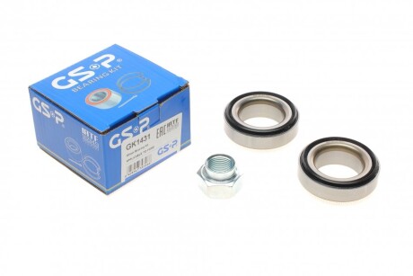 Підшипник маточини (передньої) Ford Escort 90-98/Fiesta 89-97 (35x60x18.5)(к-кт) UA63 GSP GK1431