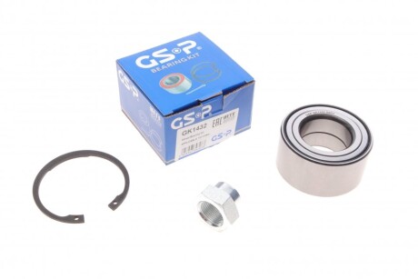 Підшипник маточини (передньої) Ford Escort/Fiesta 90- (39x72x37) UA63 GSP GK1432