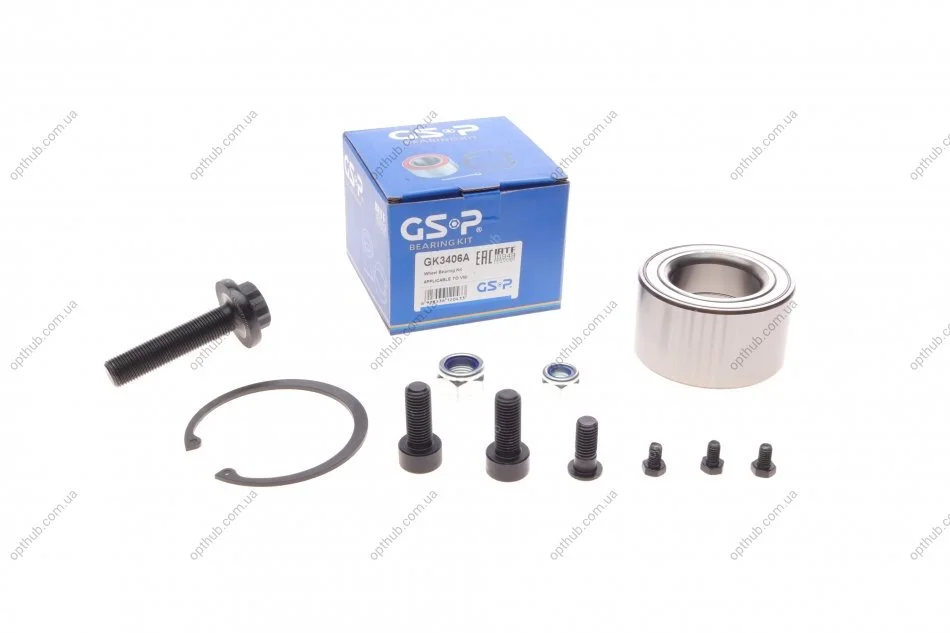Подшипник ступицы (передней) VW T4 90-03 (45x80x45) (к-кт) (opt-om) GSP GK3406A (фото 1)