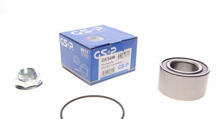 Підшипник маточини (передньої) Renault Clio 98- (35x65x35) (к-кт) UA63 GSP GK3496