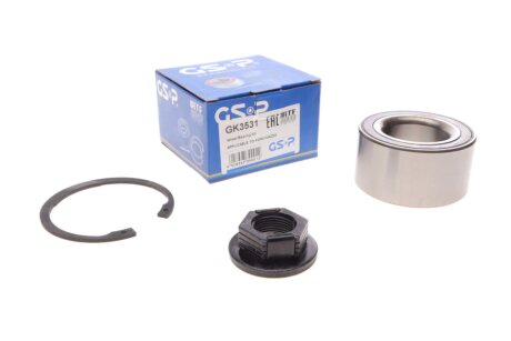 Підшипник маточини (передньої) Ford Fiesta -08 (+ABS) (39x72.04x37) UA63 GSP GK3531
