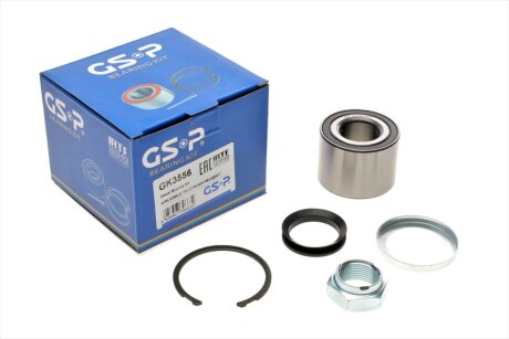 Підшипник маточини (задньої) Citroen Saxo/Xsara/Peugeot 106/206/306 96- (к-кт) UA63 GSP GK3556