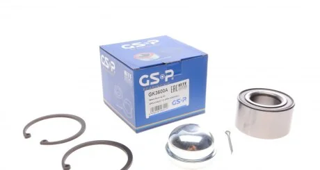 Подшипник ступицы (передней) Opel Corsa C 1.2-1.7 00-/Combo 1.2-1.7 01-/Meriva 1.6-1.8 00-1 (opt-om) GSP GK3600A