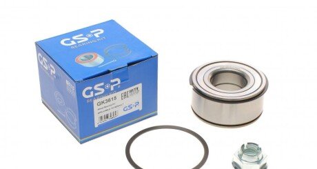 Підшипник маточини (передньої) Renault Kangoo 02-/Clio 2.0 00-09 (4x4) (40x84x38)(к-кт) (opt-om) GSP GK3615