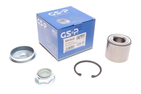 Підшипник маточини (задньої) Renault Megane II 03-/Clio 05-14 (25x55x45) UA63 GSP GK3639