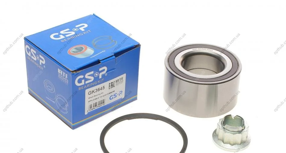 Подшипник ступицы (передней/задней)) VW Touareg 02-18/Audi Q7 06-15 (+ABS) (51x96x50) (opt-om) GSP GK3645 (фото 1)
