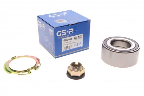Підшипник маточини (передньої) Renault Trafic/Opel Vivaro/Nissan Primastar 01- (45x88x39) (+ABS) UA63 GSP GK3648