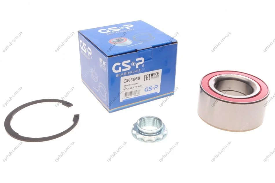 Подшипник ступицы (задний) BMW 3(E36/E46) 94-05/7(E38)/X3(E83) 04-11/Z3(E36) 98-03 (к-кт) (45x85 UA63 GSP GK3668 (фото 1)