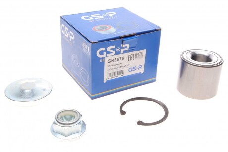 Підшипник маточини (задньої) Renault Megane II/Scenic II (25x55x48) UA63 GSP GK3676