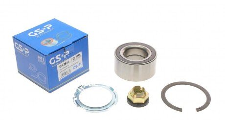 Підшипник маточини (передньої) Renault Kangoo 08- (45x83x39) (+ABS) UA63 GSP GK3692