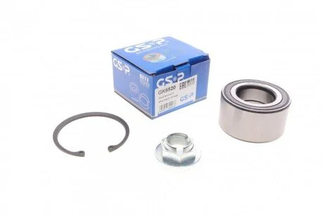 Подшипник ступицы (передней) Ford Connect 02-13 (+ABS) UA63 GSP GK6520