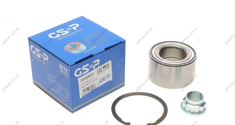 Підшипник маточини (передньої) Toyota Avensis 97-08/Corolla 97-07 (40x74x42) UA63 GSP GK6831 (фото 1)