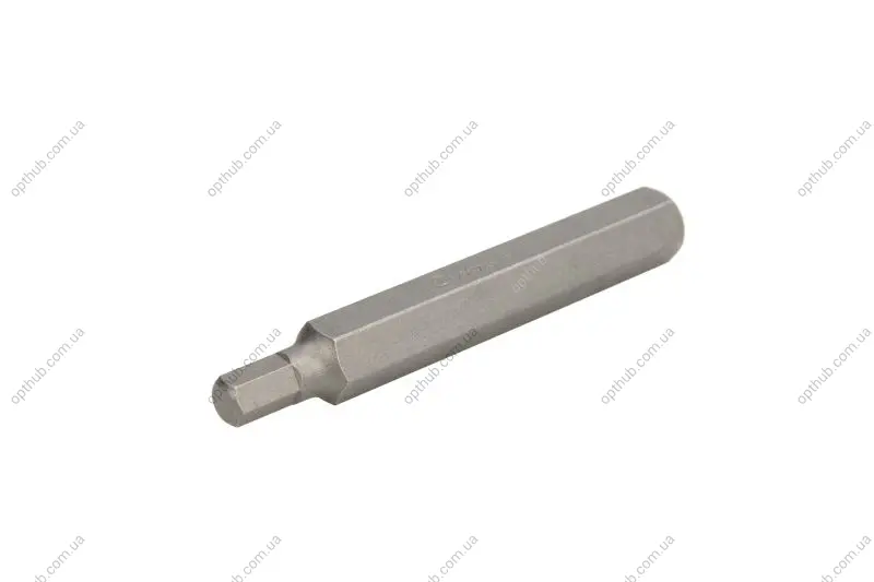 Біта вставка HEX, розмір викрутки: 6 мм, довга, 1 шт, довжина 75мм HANS 063-7M06 (фото 1)