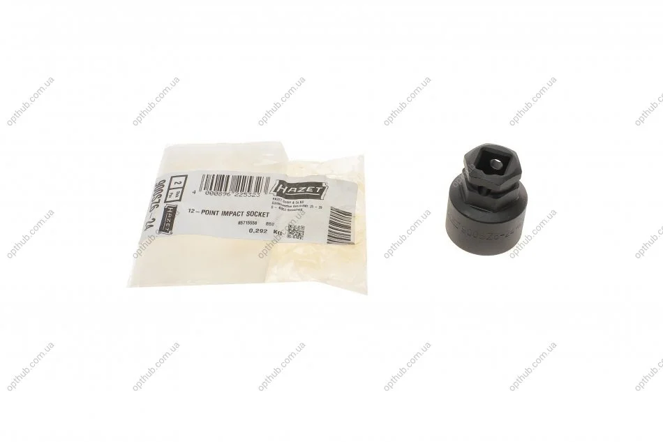 Головка ударна 12-гранна (1/2"") (d=24mm) (opt-om) HAZET 900SZ6-24 (фото 1)