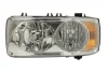 Фара лів (H1/H7/P21W/W5W, ручн, без мотора, колір відбивача: хром, колір повороту: помаранчевий) DAF 75 CF, 85 CF, CF 65, CF 75, CF 85, LF 45, LF 55, SB, XF 105, XF 95 01.74- HELLA 1EJ 247 046-031