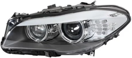 Фара основна бі-ксенон права BMW 5 (F10, F11) 03/10->07/13 без блока розпалювання HELLA 1EL010131521