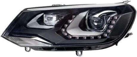 Фара основна ліва бі-ксенон на Touareg (7P5) з блоком розпалювання HELLA 1ZS010328051