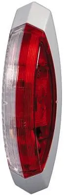 Габаритні ліхтарі лів, білий/червоний, C5W/Halogen, висота 122мм ширина 39мм глибина 28,5мм, поверхня, 12В (з лампочкою) HELLA 2XS 008 479-001 (фото 1)