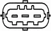 Датчик положення розподільчого валу OPEL ASTRA F, CALIBRA A, OMEGA B, VECTRA B 1.8-2.2 06.93-07.03 HELLA 6PU 012 681-011 (фото 2)