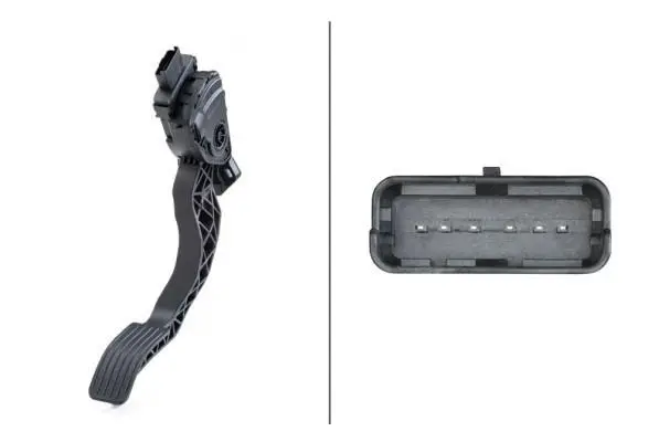 Педаль газу DS DS 3 CITROEN C2, C2 ENTERPRISE, C3 AIRCROSS I, C3 I, C3 II, C3 III, C3 PLURIEL, C-ELYSEE, DS3 PEUGEOT 2008 I, 207, 208, 208 I, 301, 307, 308, 308 I, 308 II 1.0-2.0D 08.00- HELLA 6PV 009 949-821 (фото 1)