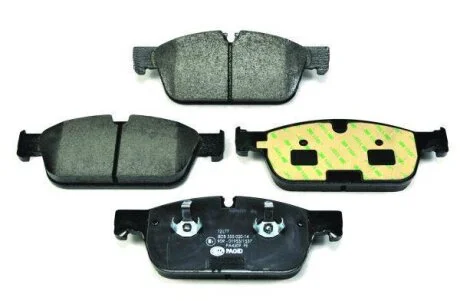 Колодки тормозные дисковые комплект передние HELLA 8DB355020141