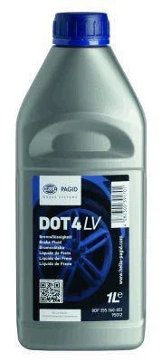 Жидкость тормозная DOT 4 LV, 1л HELLA 8DF355360051 (фото 1)
