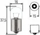Лампа розжарювання R5W 24V 5W BA15s HELLA 8GA002071241 (фото 1)