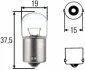 Лампа розжарювання R10W 24V 11W BA15s HELLA 8GA002071251 (фото 1)
