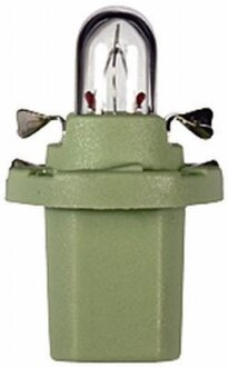 Лампа розжарювання 12V 2W BX8,5d світло-зелений HELLA 8GA007997221