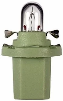 Лампа розжарювання 12V 2W BX8,5d світло-зелений HELLA 8GA007997221