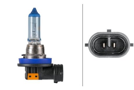 Лампа накаливания White Light H8 12V 35W 4200K HELLA 8GH223498141