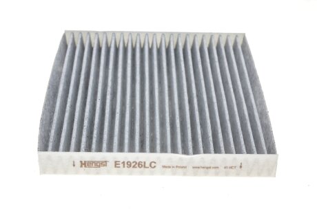Фільтр салону вугільний (Hengst) HENGST FILTER E1926LC