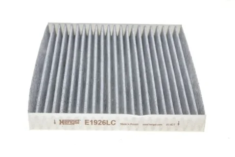 Фільтр салону вугільний (вир-во Hengst) HENGST FILTER E1926LC