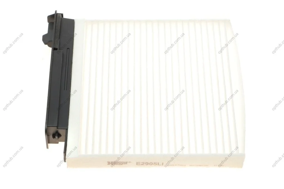 Фільтр салону RENAULT DUSTER 10-, LOGAN 04- (вир-во HENGST) HENGST FILTER E2905LI (фото 1)