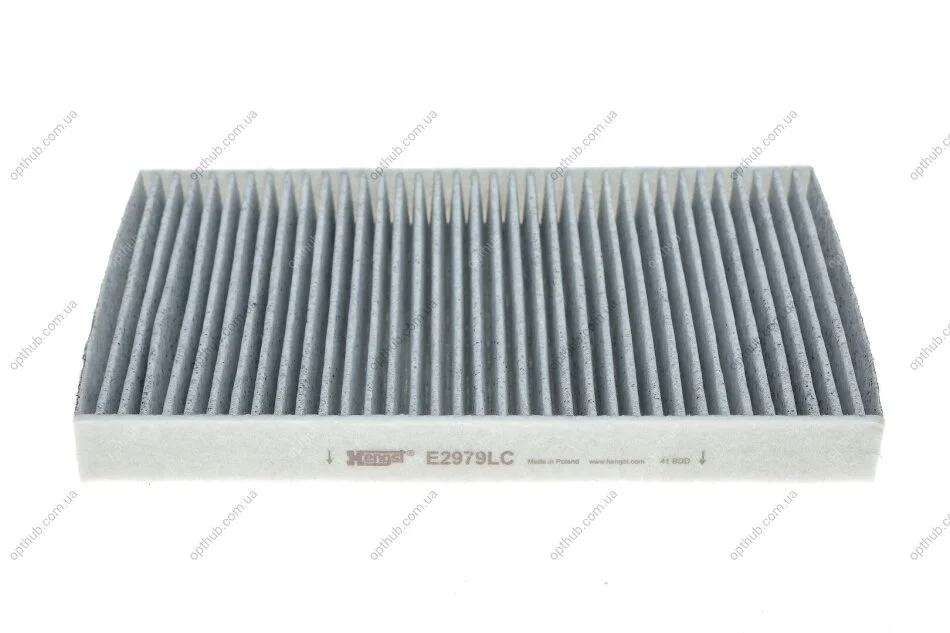 Фільтр салону PEUGEOT, CITROEN вугільний (вир-во HENGST) HENGST FILTER E2979LC (фото 1)