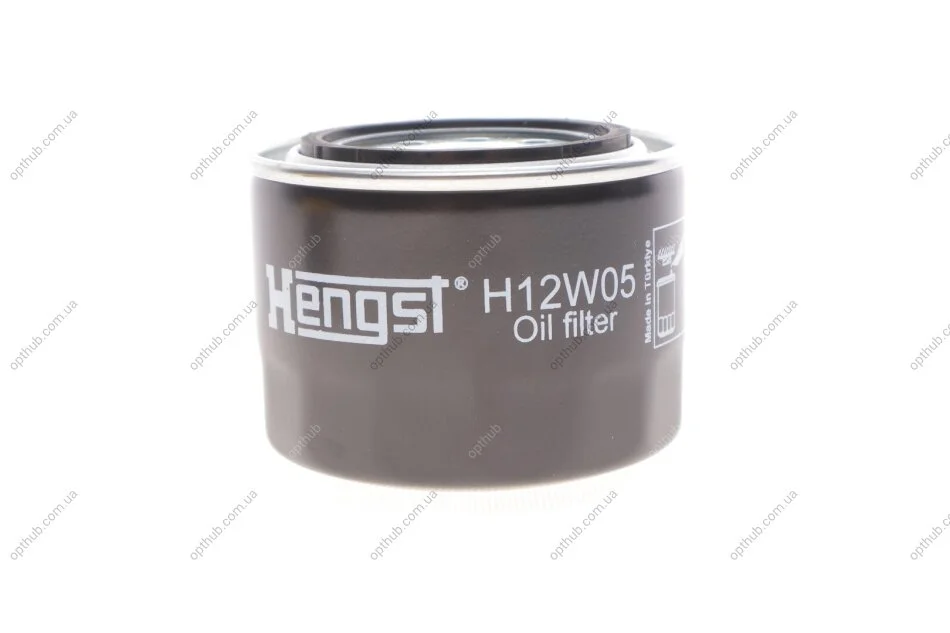 Фільтр мастильний двигуна ВАЗ 2101-2107 2108-09 (низький 72мм OC4) (вир-во Hengst) HENGST FILTER H12W05 (фото 1)