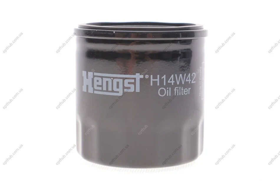 Фільтр масляний двигуна RENAULT DUSTER, LOGAN II 1.5 DCI 10- (вир-во HENGST) HENGST FILTER H14W42 (фото 1)