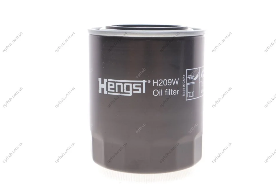 Фільтр масляний двигуна MITSUBISHI (вир-во Hengst) HENGST FILTER H209W (фото 1)