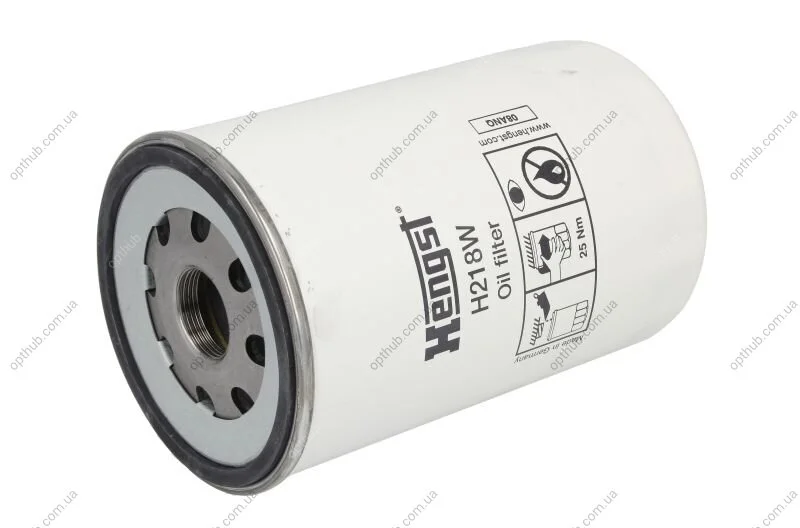 Масляний фільтр HENGST FILTER H218W (фото 1)